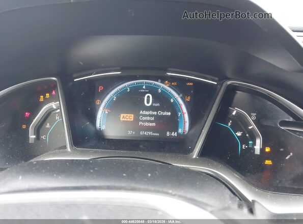 19XFC1F3XME207212 2021 HONDA CIVIC Black Вид задніх сидінь