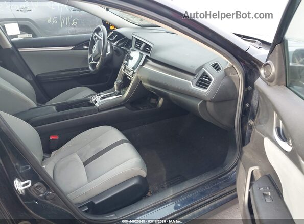 19XFC1F3XME207212 2021 HONDA CIVIC Black Вид салону спереду
