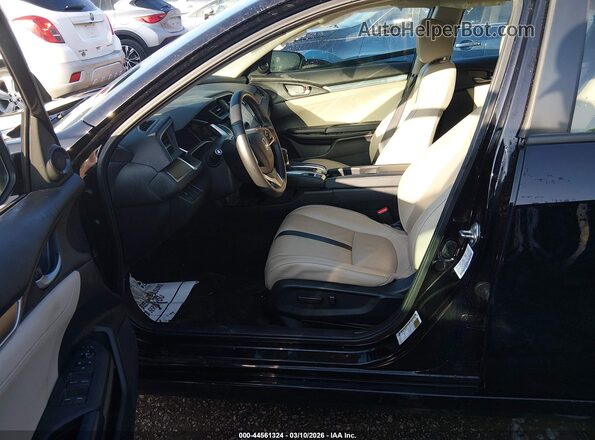 19XFC1F71HE009899 2017 HONDA CIVIC Black Front interior view