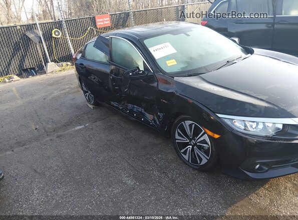 19XFC1F71HE009899 2017 HONDA CIVIC Black Front view