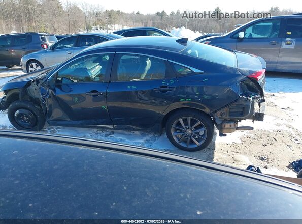 19XFC1F72KE003018 2019 HONDA CIVIC Black Հետևի ձախ