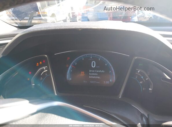 19XFC1F74GE025397 2016 HONDA CIVIC Blue უკანა სავარძლების ხედი