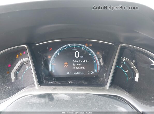 19XFC1F74ME005551 2021 HONDA CIVIC White Вид задніх сидінь