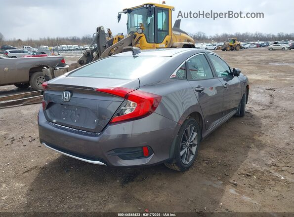 19XFC1F78ME009442 2021 HONDA CIVIC Gray Հետևի աջ