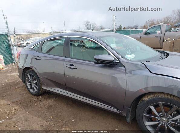 19XFC1F78ME009442 2021 HONDA CIVIC Gray Սալոնի 360 աստիճան տեսք