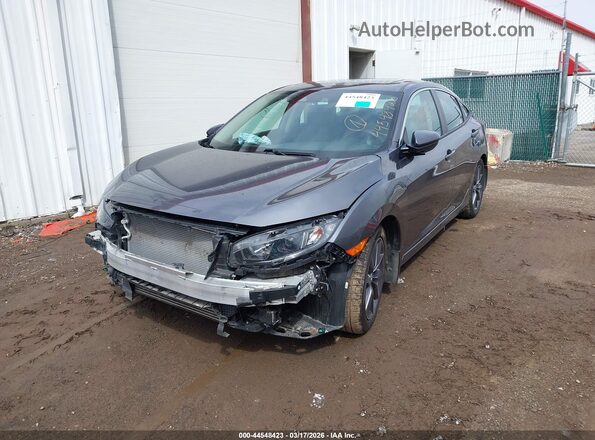 19XFC1F78ME009442 2021 HONDA CIVIC Gray Սալոնի հետևի տեսք