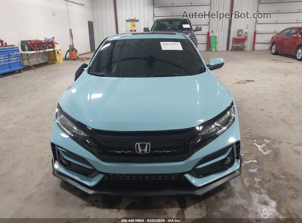 19XFC1F82GE000782 2016 HONDA CIVIC Light Blue Vista del cuadro de instrumentos
