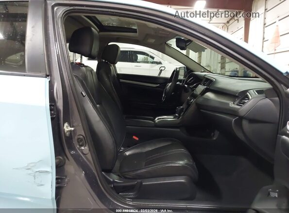 19XFC1F82GE000782 2016 HONDA CIVIC Light Blue Vista interior delantera