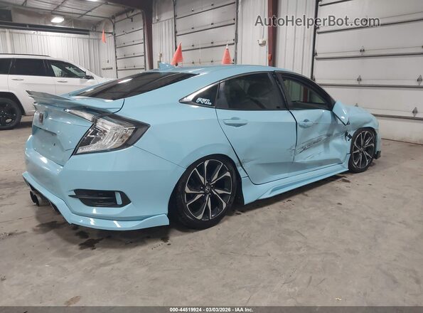 19XFC1F82GE000782 2016 HONDA CIVIC Light Blue Trasero derecho