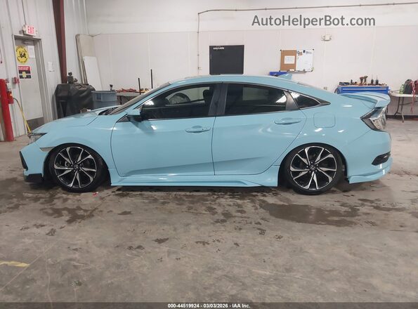 19XFC1F82GE000782 2016 HONDA CIVIC Light Blue Vista interior de 360 grados