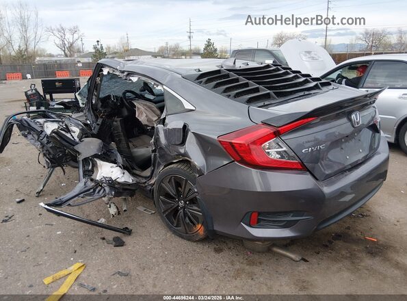 19XFC1F99GE039295 2016 HONDA CIVIC Gray Rear left