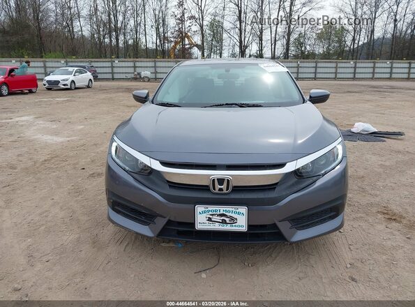 19XFC2F50GE219705 2016 HONDA CIVIC Gray ხელსაწყოთა პანელის ხედი