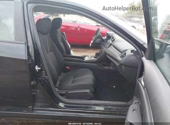 19XFC2F54GE018700 2016 HONDA CIVIC Black Widok wnętrza z przodu