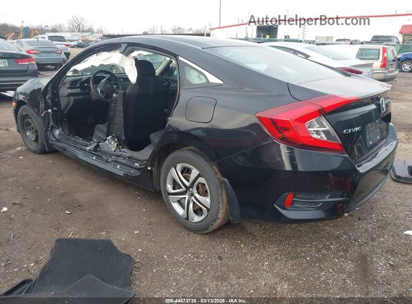 19XFC2F54GE018700 2016 HONDA CIVIC Black Tył lewy