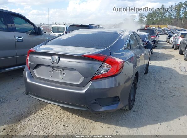 19XFC2F55JE005087 2018 HONDA CIVIC Gray Tył prawy