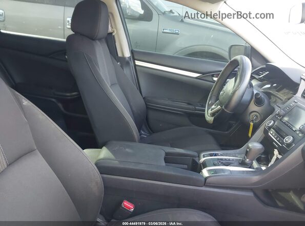 19XFC2F55JE005087 2018 HONDA CIVIC Gray Widok wnętrza z przodu