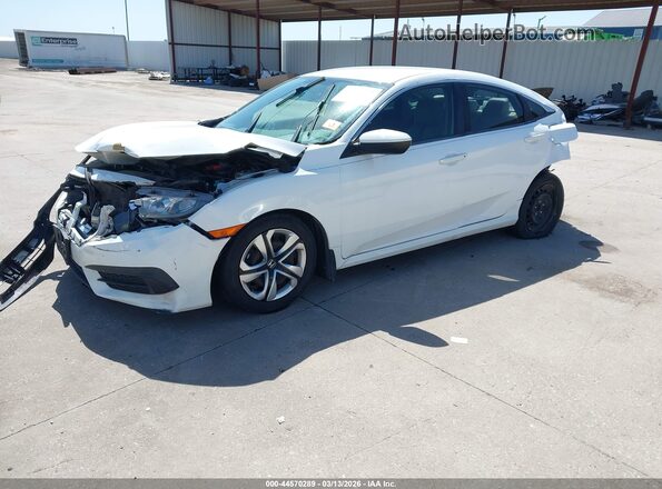 19XFC2F59HE017723 2017 HONDA CIVIC White Передня ліва чверть