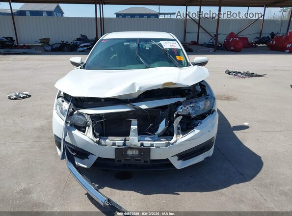 19XFC2F59HE017723 2017 HONDA CIVIC White Вид щитка приладів
