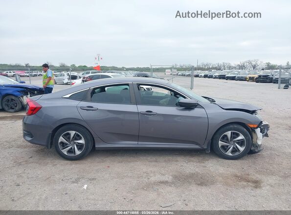 19XFC2F60KE036483 2019 HONDA CIVIC Gray Սալոնի հետևի տեսք