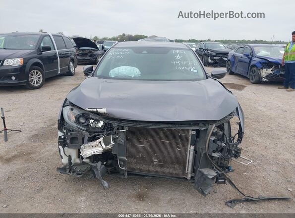 19XFC2F60KE036483 2019 HONDA CIVIC Gray Սարքավորումների վահանակի տեսք