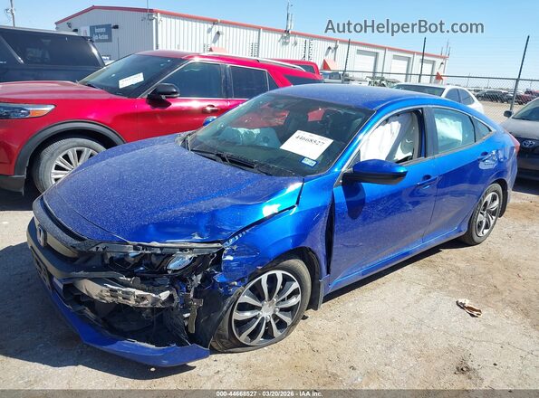 19XFC2F62KE007034 2019 HONDA CIVIC Dark Blue Przód lewy