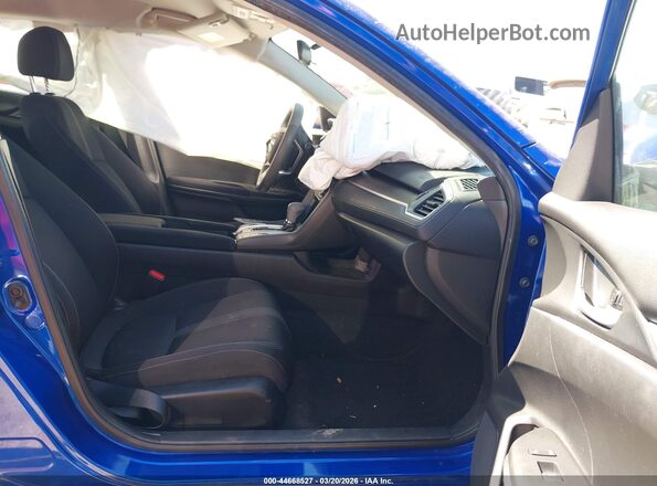 19XFC2F62KE007034 2019 HONDA CIVIC Dark Blue Widok wnętrza z przodu