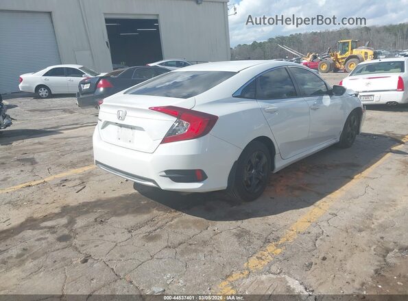 19XFC2F6XKE011025 2019 HONDA CIVIC Белый Задняя правая четверть
