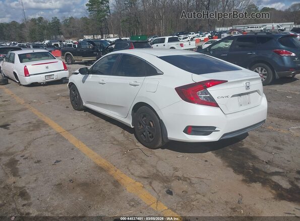 19XFC2F6XKE011025 2019 HONDA CIVIC Белый Задняя левая четверть