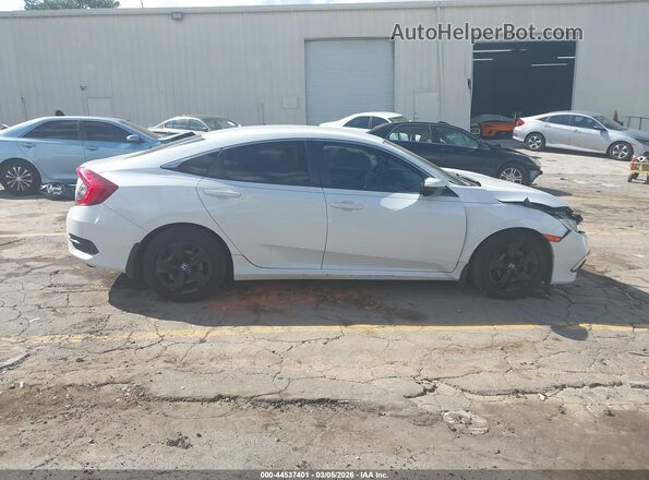 19XFC2F6XKE011025 2019 HONDA CIVIC Белый Вид задней части салона
