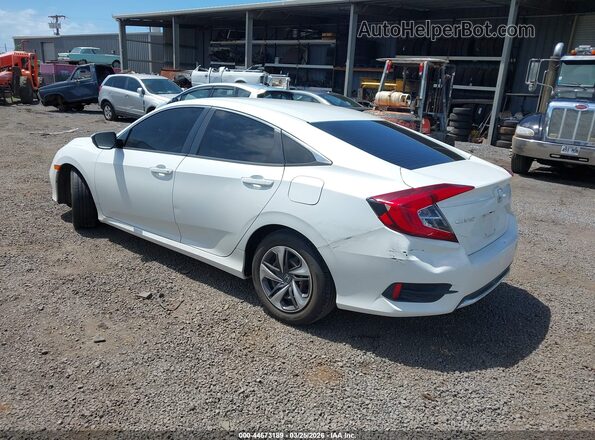 19XFC2F6XLE007770 2020 HONDA CIVIC White Հետևի ձախ