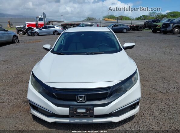 19XFC2F6XLE007770 2020 HONDA CIVIC White Սարքավորումների վահանակի տեսք