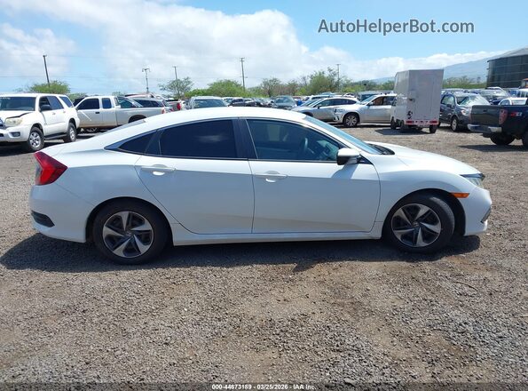 19XFC2F6XLE007770 2020 HONDA CIVIC White Սալոնի հետևի տեսք