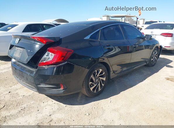 19XFC2F70GE032093 2016 HONDA CIVIC Black Trasero derecho