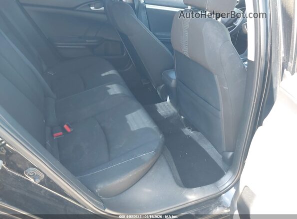 19XFC2F70GE032093 2016 HONDA CIVIC Black Vista de la etiqueta del VIN