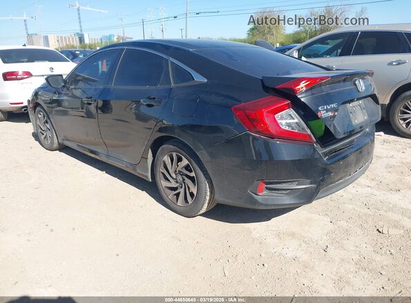 19XFC2F70GE032093 2016 HONDA CIVIC Black Trasero izquierdo