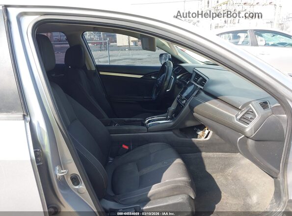 19XFC2F70JE205781 2018 HONDA CIVIC Silver წინა სალონის ხედი