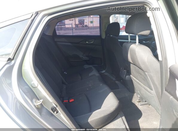 19XFC2F70JE205781 2018 HONDA CIVIC Silver VIN კოდის სტიკერის ხედი