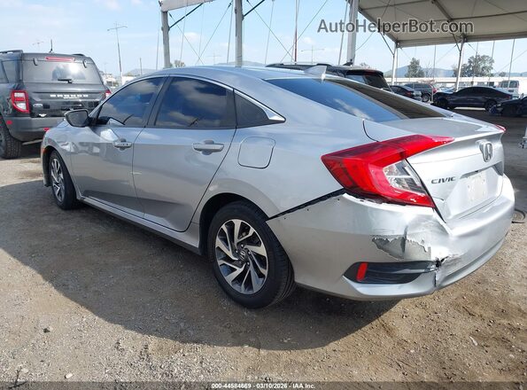 19XFC2F70JE205781 2018 HONDA CIVIC Silver უკანა მარცხენა