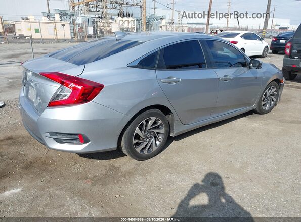 19XFC2F70JE205781 2018 HONDA CIVIC Silver უკანა მარჯვენა