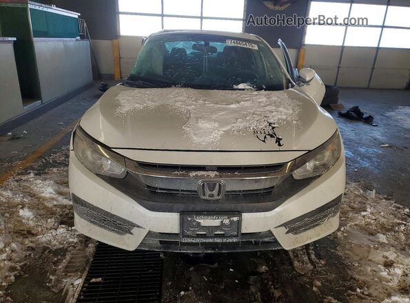 19XFC2F74GE062441 2016 HONDA CIVIC White Widok z przodu