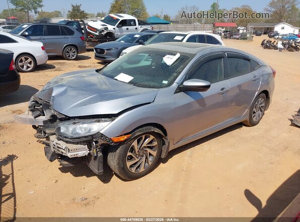 19XFC2F79HE031414 2017 HONDA CIVIC Silver Передня ліва чверть