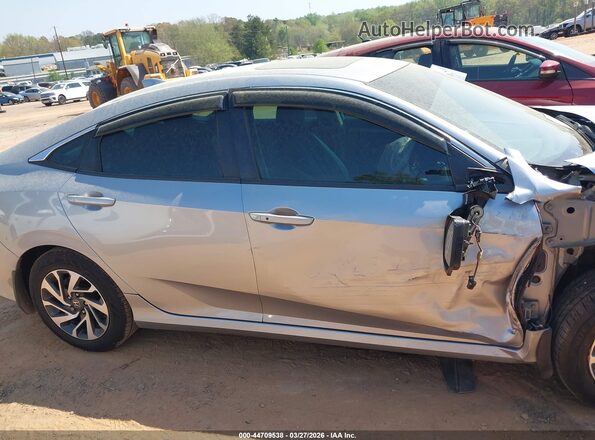 19XFC2F79HE031414 2017 HONDA CIVIC Silver Вид щитка приладів