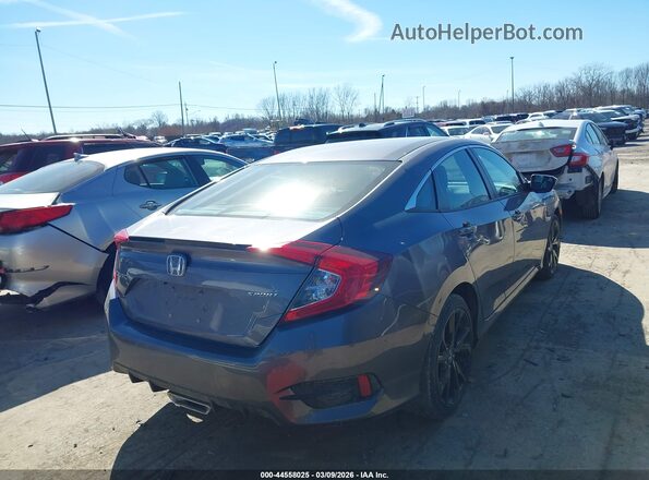 19XFC2F81KE012937 2019 HONDA CIVIC Gray 