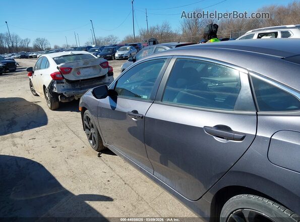 19XFC2F81KE012937 2019 HONDA CIVIC Gray 