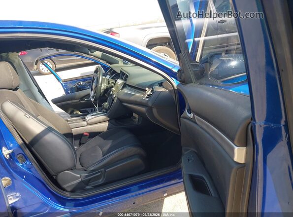 19XFC2F82KE008105 2019 HONDA CIVIC Blue Front interior view