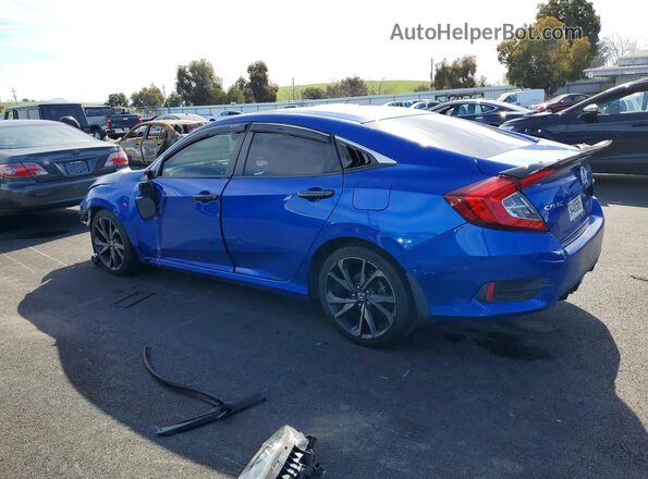19XFC2F82KE210569 2019 HONDA CIVIC Blue 