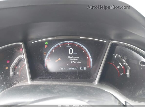 19XFC2F86LE006620 2020 HONDA CIVIC Gray Հետևի նստատեղերի տեսք