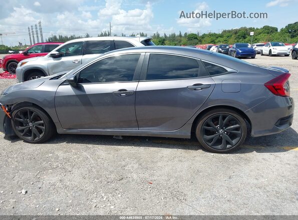 19XFC2F86LE006620 2020 HONDA CIVIC Gray Սալոնի 360 աստիճան տեսք