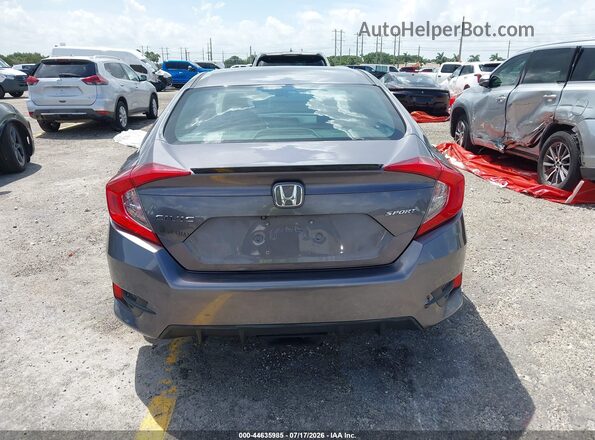 19XFC2F86LE006620 2020 HONDA CIVIC Gray 