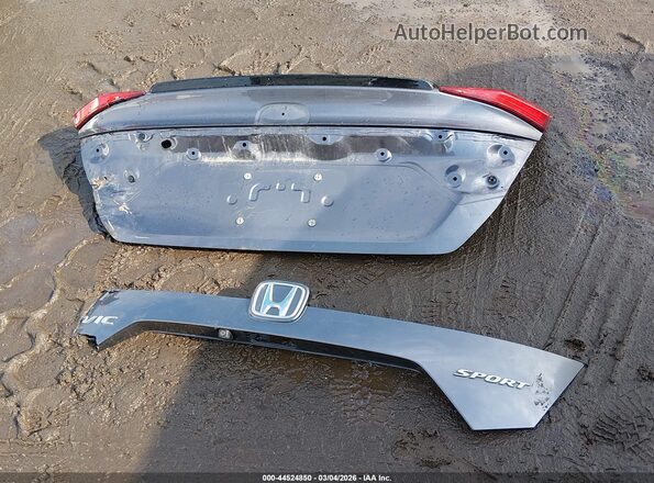 19XFC2F87ME200574 2021 HONDA CIVIC Gray Вид щитка приладів